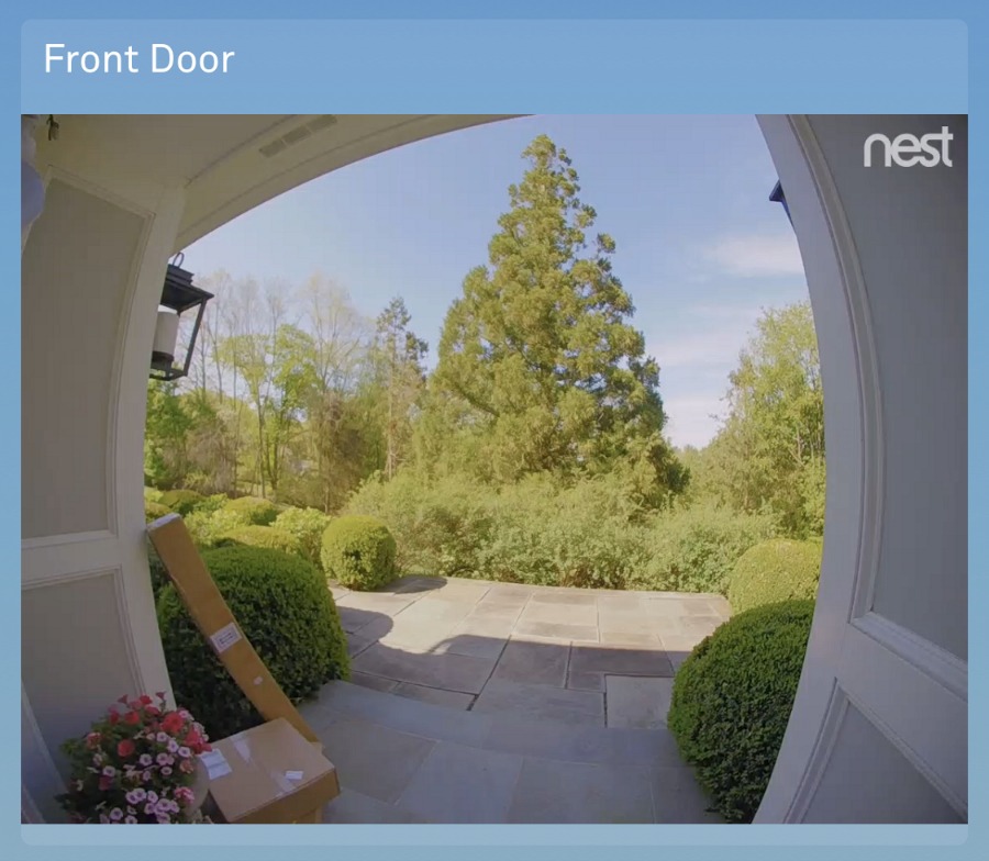 The Nest Hello Video Doorbell is awesome for notifying you when you have packages delivered! Love this feature!