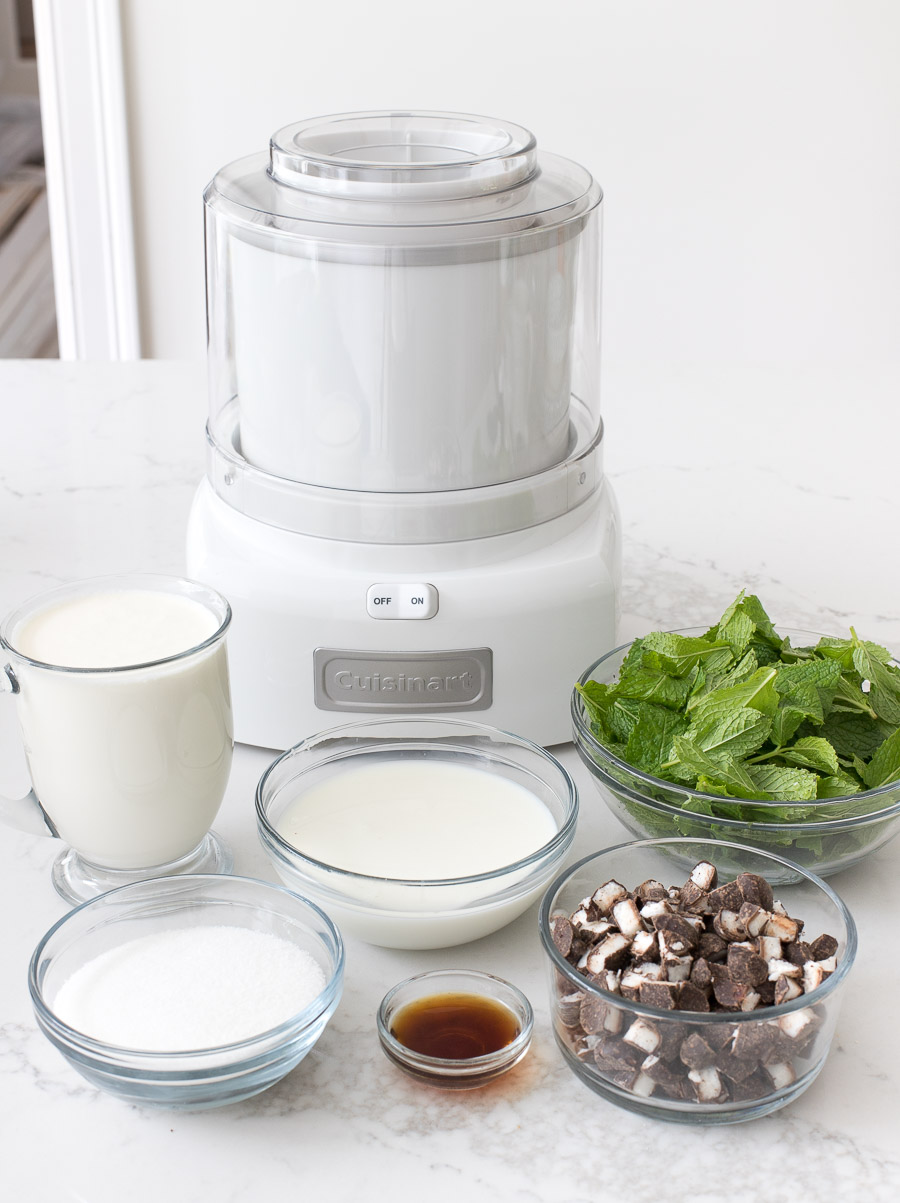 I LOVE making ice cream and this simple ice cream maker (that comes with all sorts of recipes) is the best!