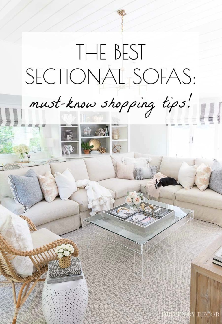 The Best Sectional Sofa Shopping Tips! Driven by Decor