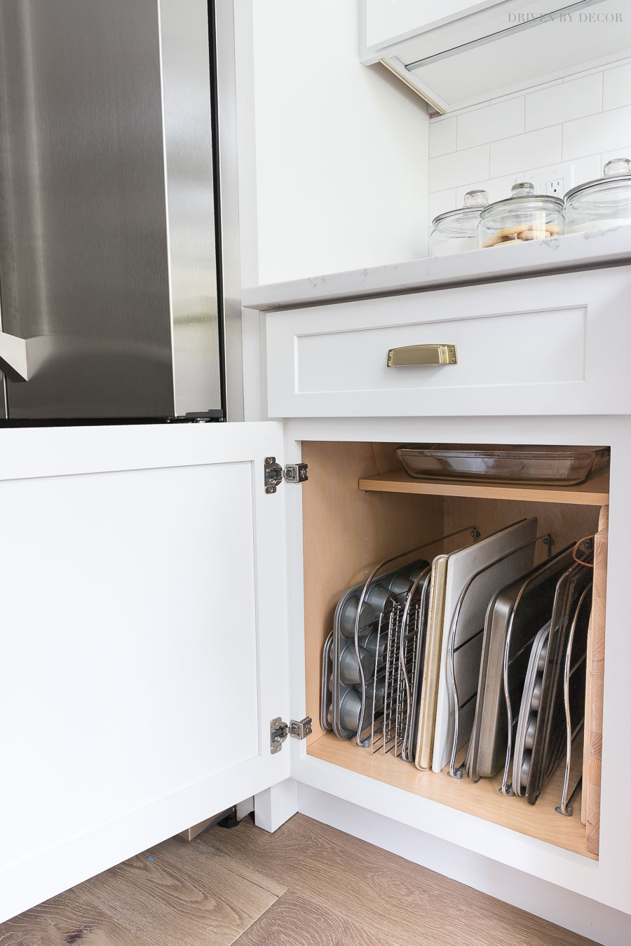 Cabinet Storage Organization Ideas From Our New Kitchen