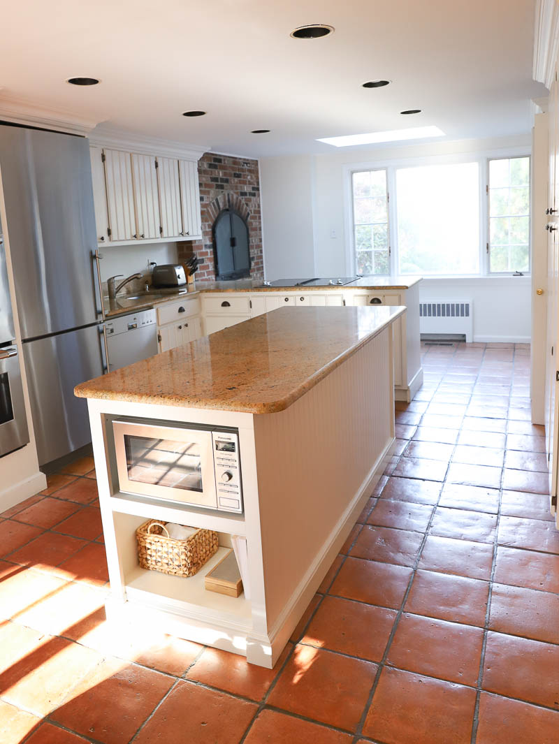 Our kitchen before our renovation!