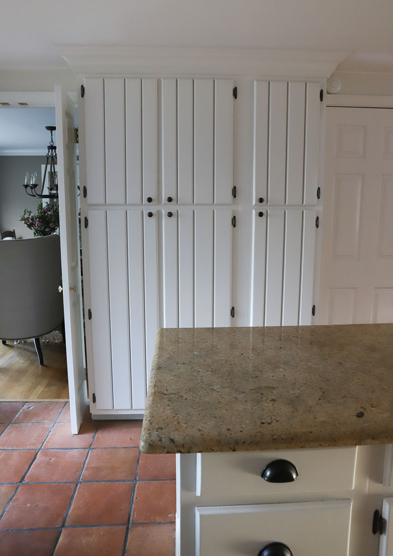 Our old narrow kitchen pantry