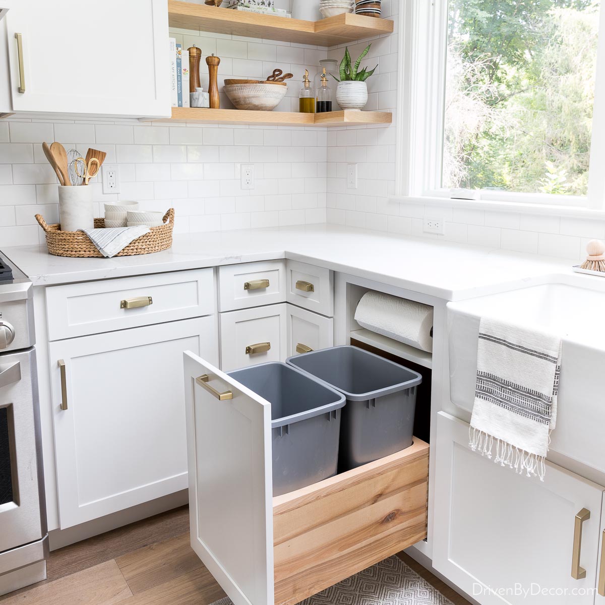 Kitchen Cabinet Storage Ideas - Driven by Decor