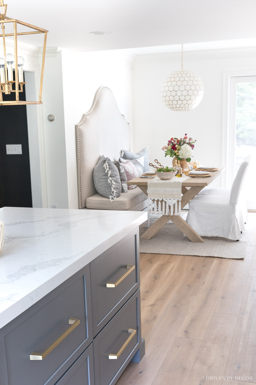 Our newly remodeled kitchen eat-in area!