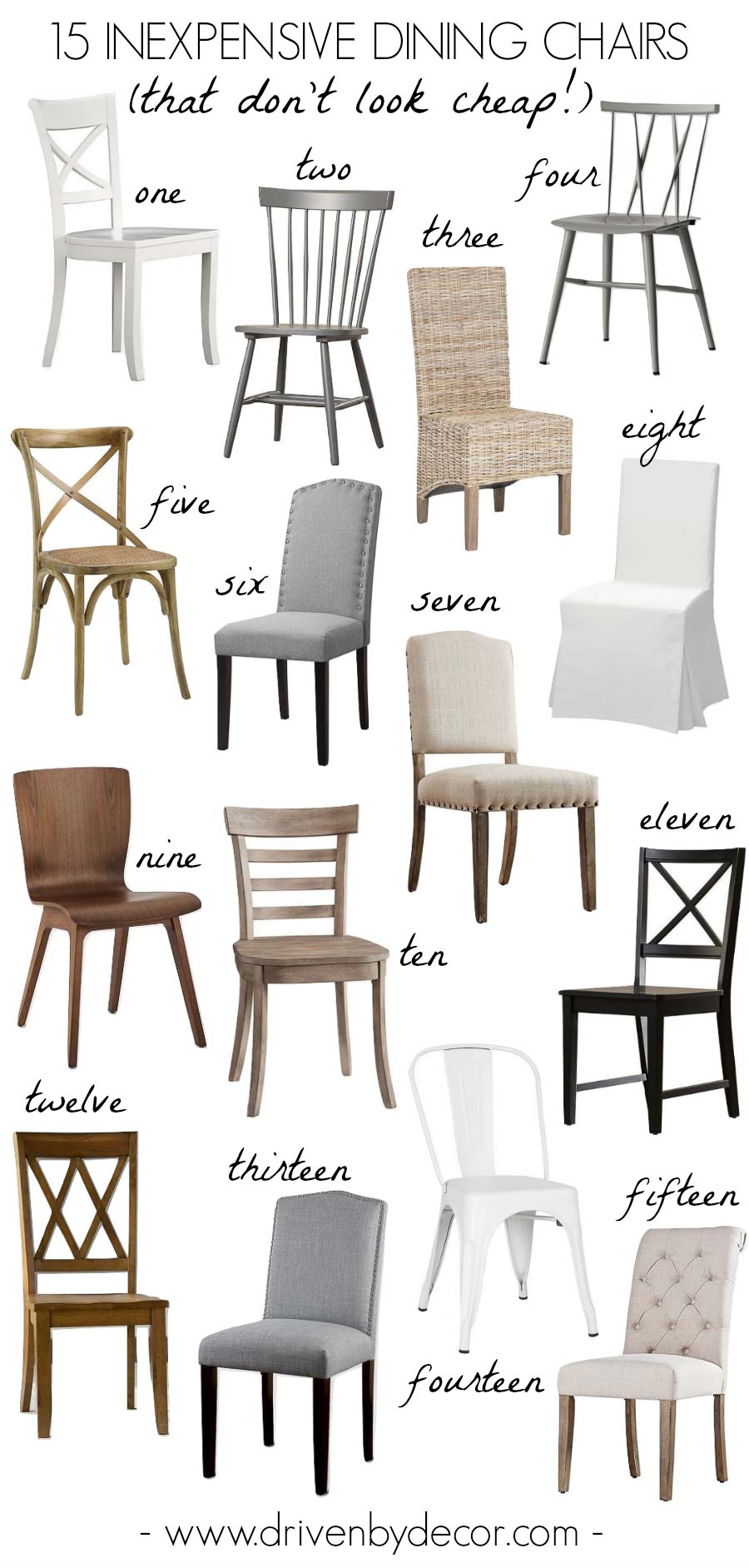 15 Inexpensive Dining Chairs That Don T Look Cheap