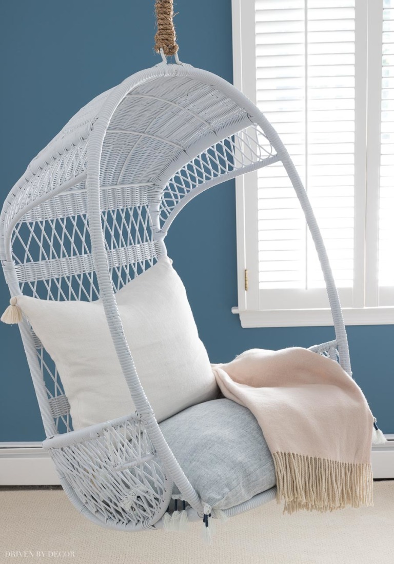 Hanging Rattan Chair: My Favorites! - Driven by Decor