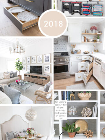 The best decorating, organizing, and DIY posts of 2018 on Driven by Decor!