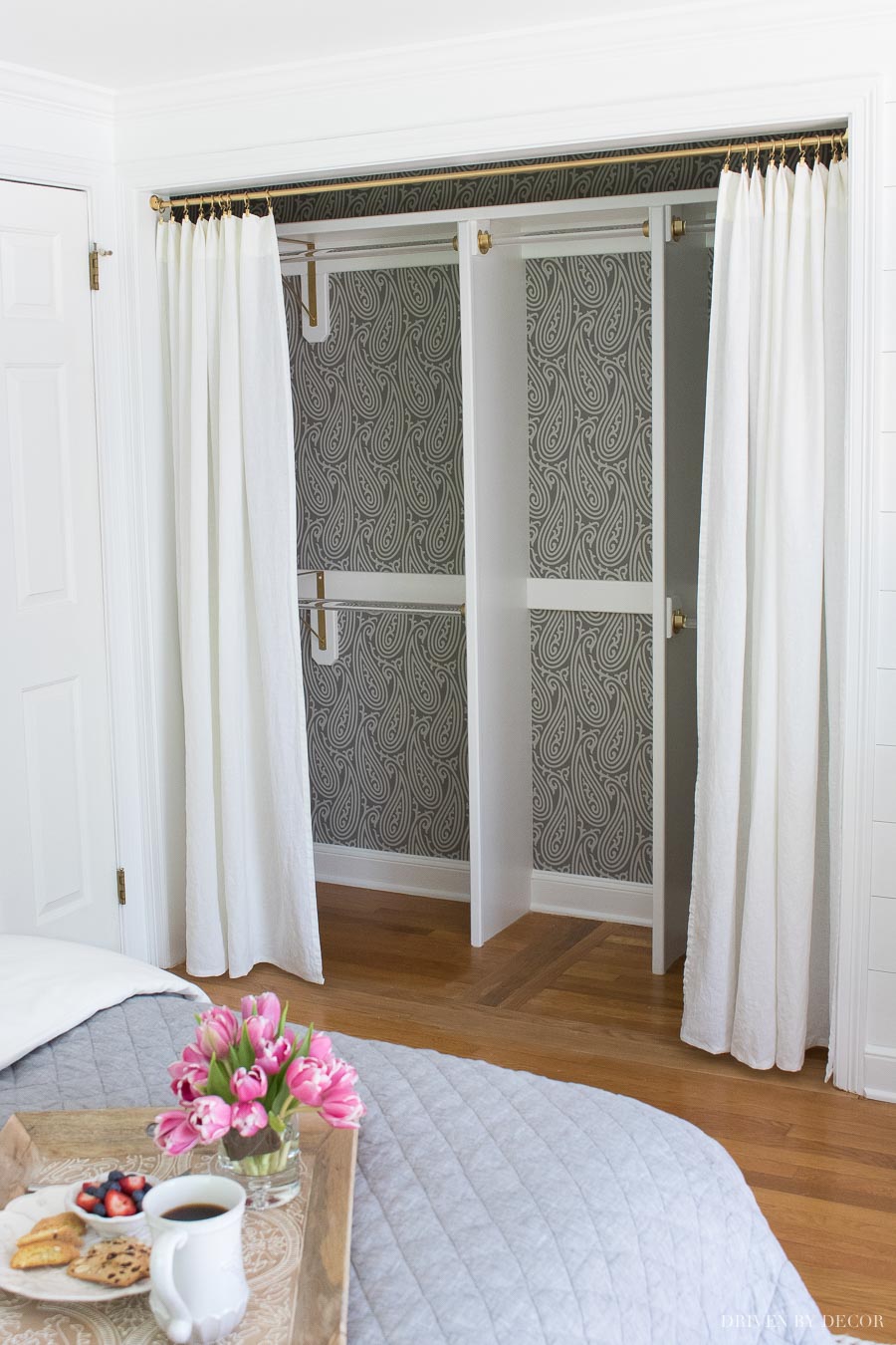 3 Closet Door Ideas You Can DIY! - Driven by Decor