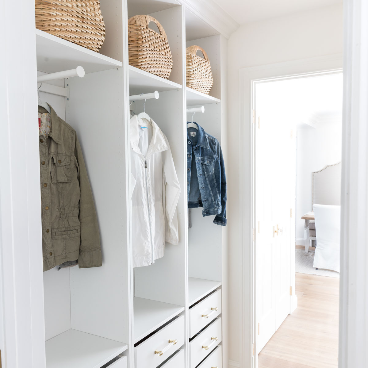 Our IKEA PAX Mudroom Driven by Decor