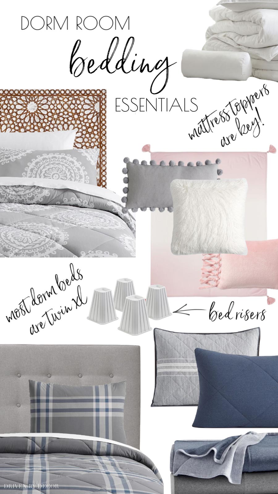 Stylish Dorm Room Essentials Decor Plans For My Daughter S