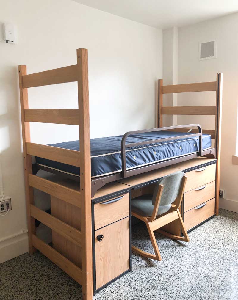 College Couple Homemade Dorm