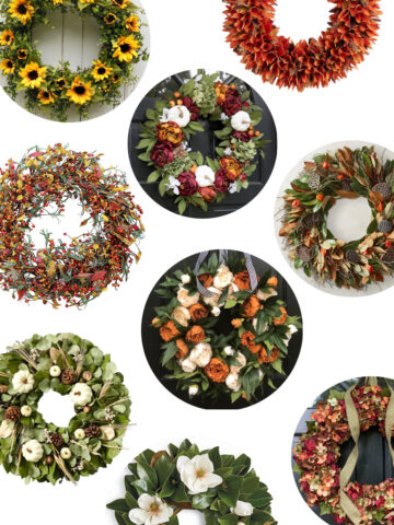 Fall wreaths