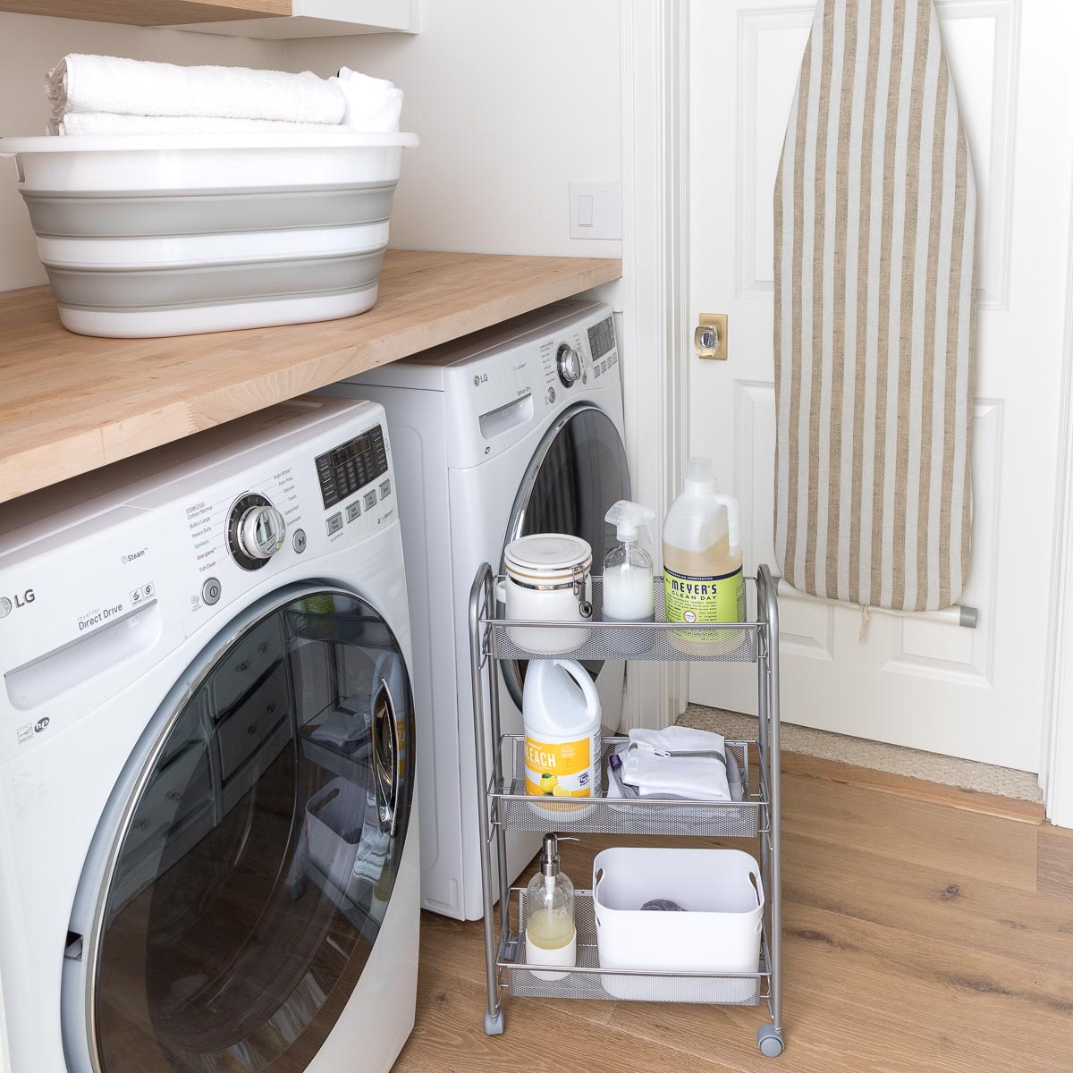 6 Clever Laundry Basket Storage Ideas