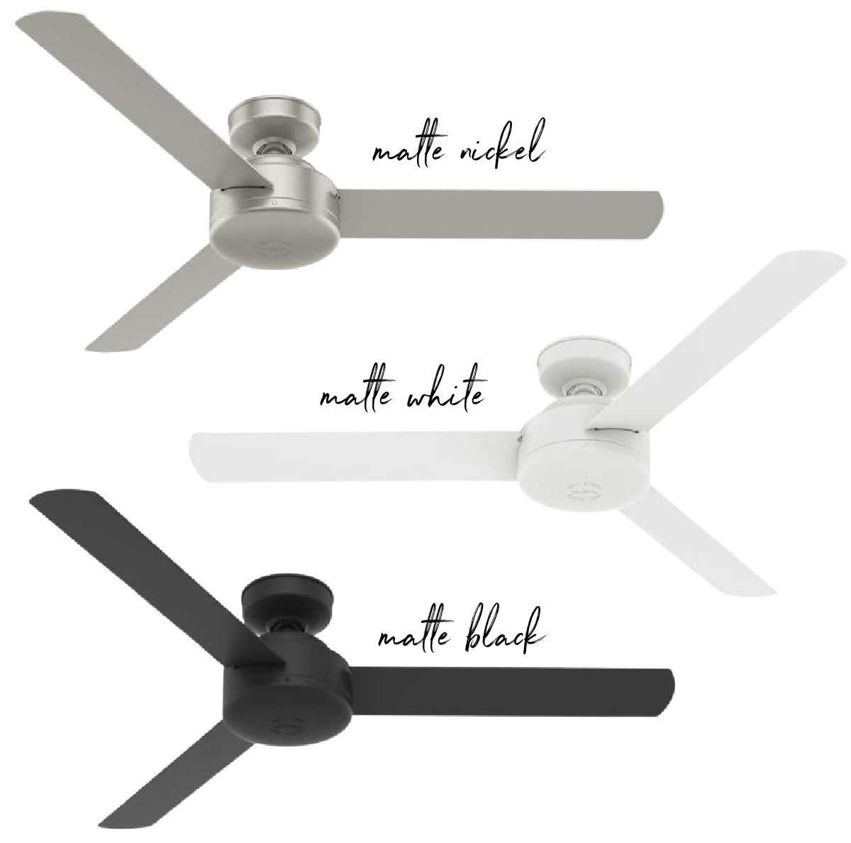 Hunter bedroom ceiling fans