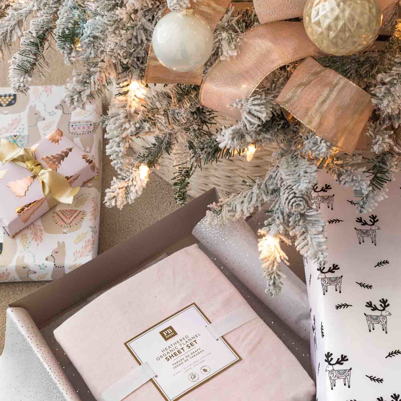 Give the gift of cozy flannel sheets! A great Christmas gift idea for teens!