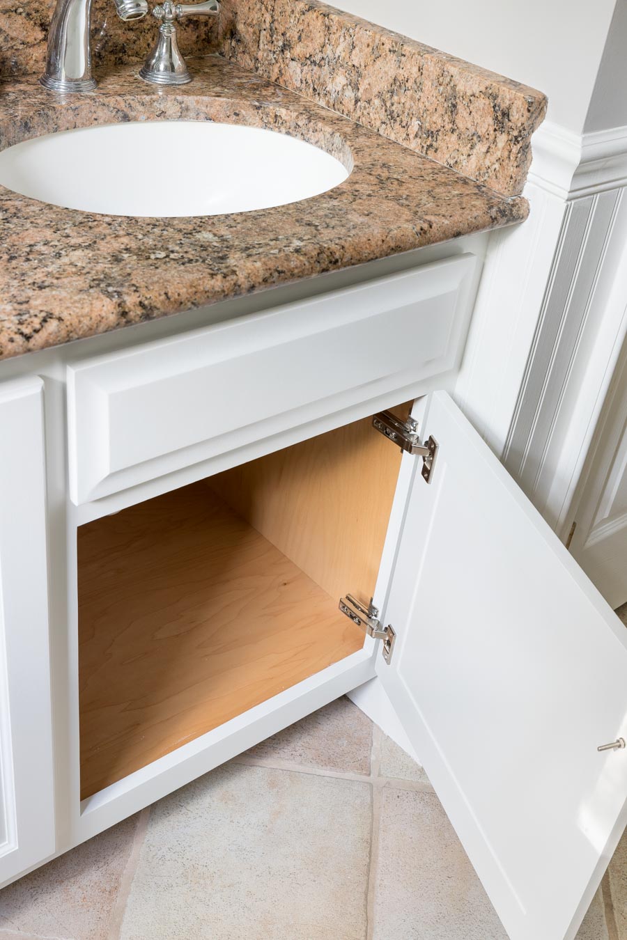 Our Painted Bathroom Vanity The Before After And How To