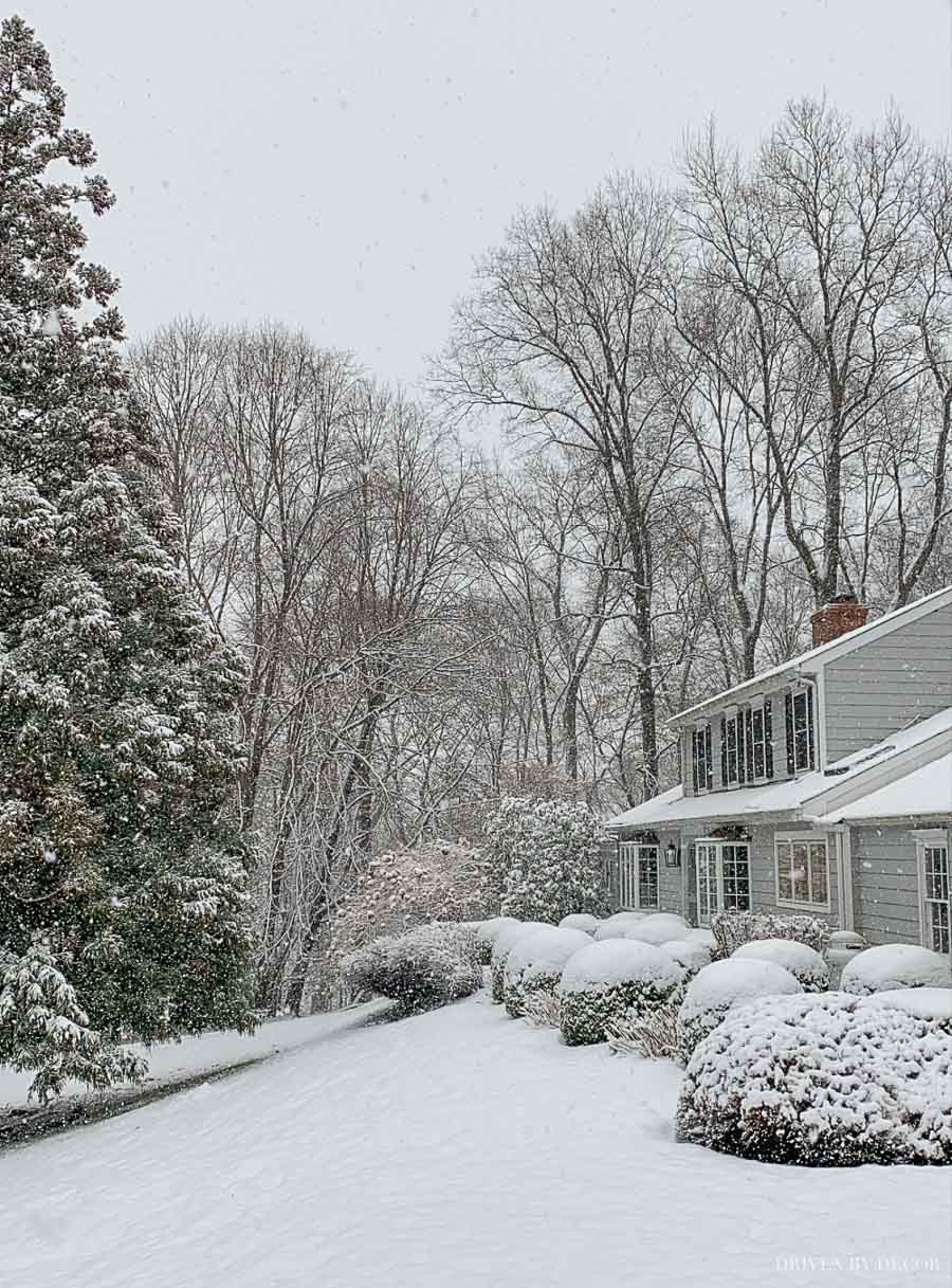 The Christmas tour of our New England home!