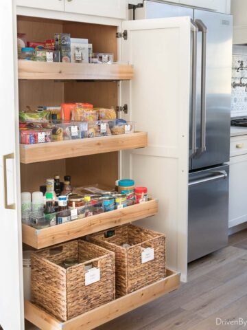 10 Kitchen Cabinet Organization Ideas - Driven by Decor