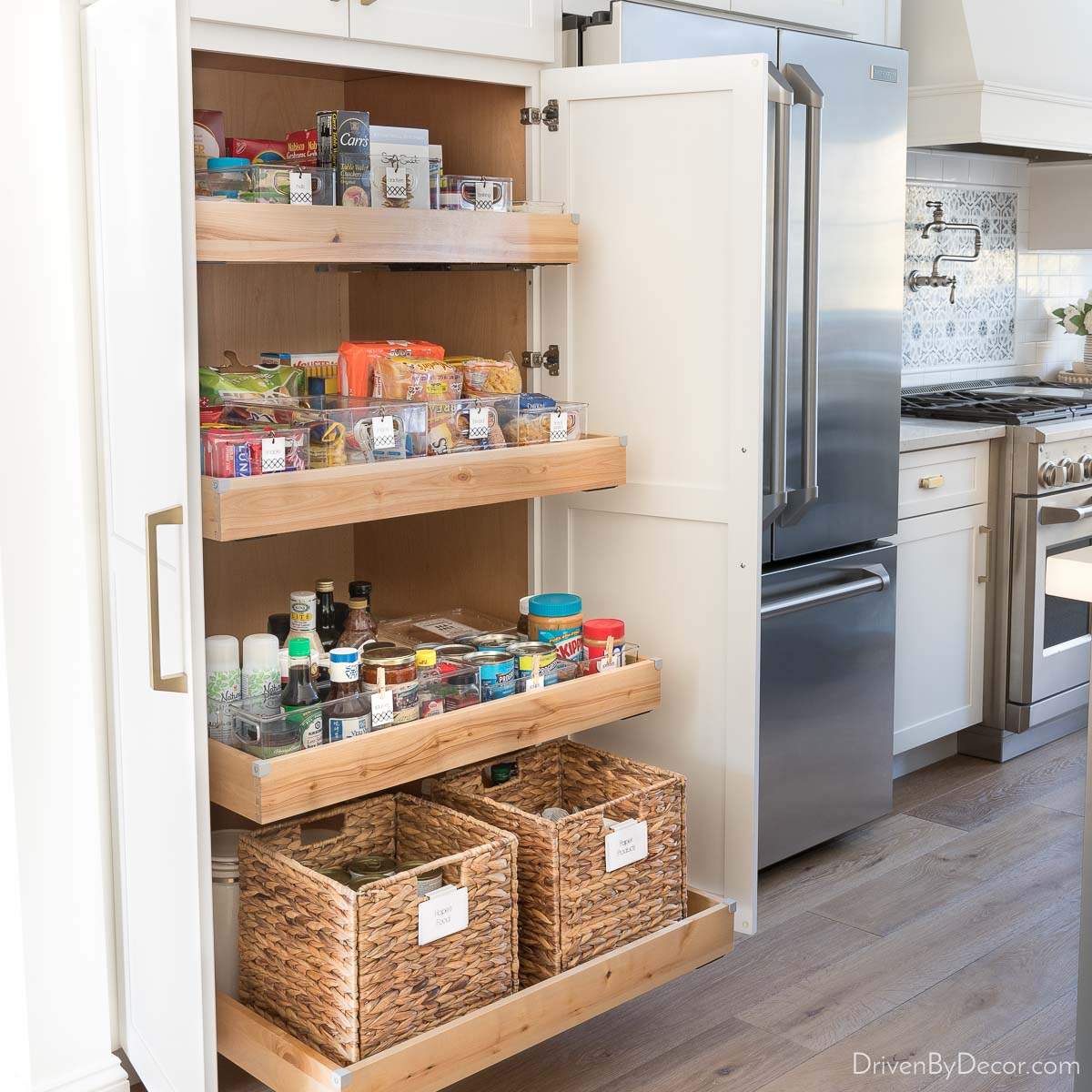 Pantry organization ideas