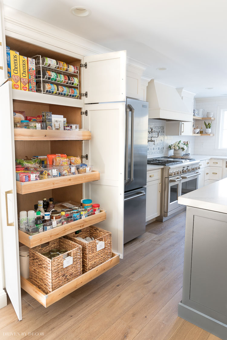 Pantry Organization Ideas: My Six Favorites! | Driven by Decor