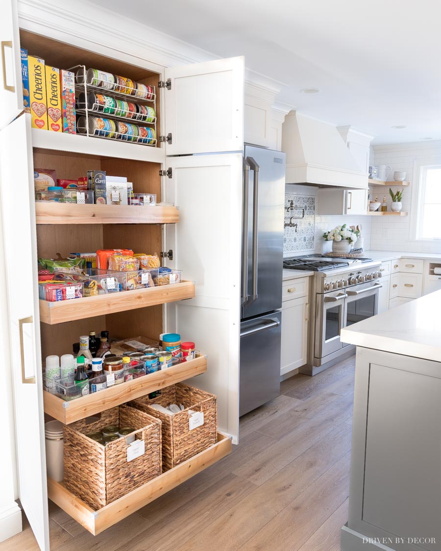 14 Easy Tips for Deep Pantry Organization