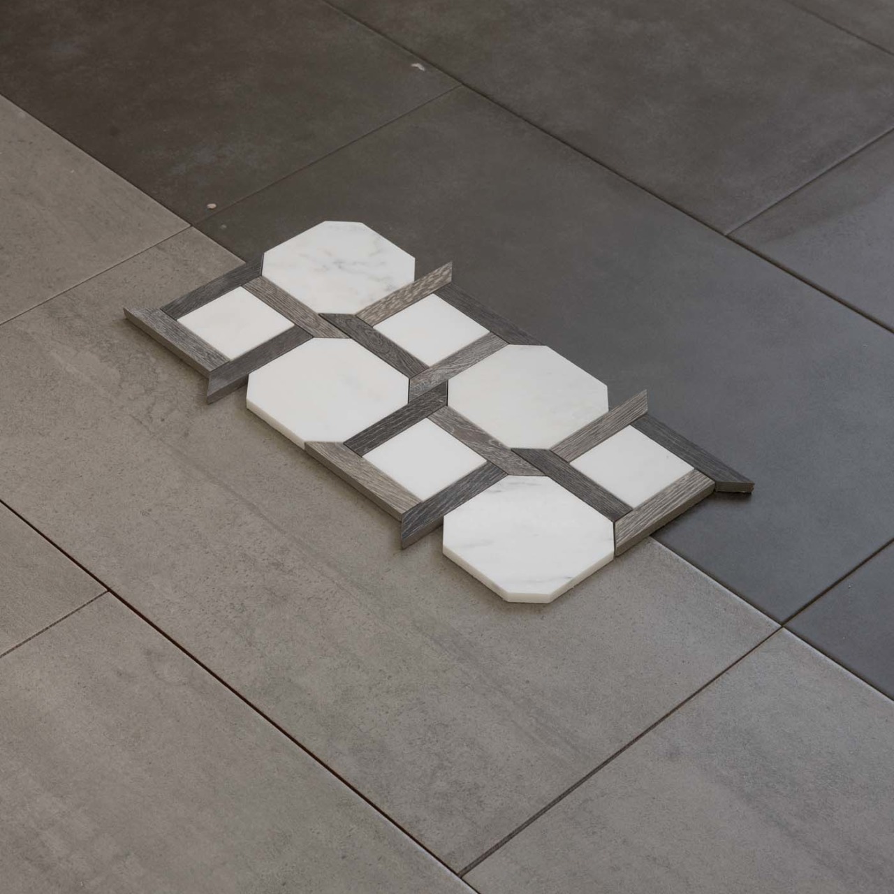 Love both of these 12 x 24 bathroom floor tiles!