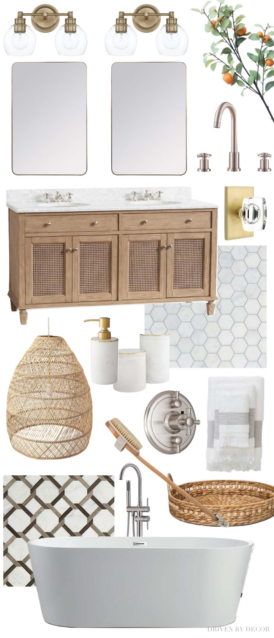 Ideas and sources for our master bathroom remodel!