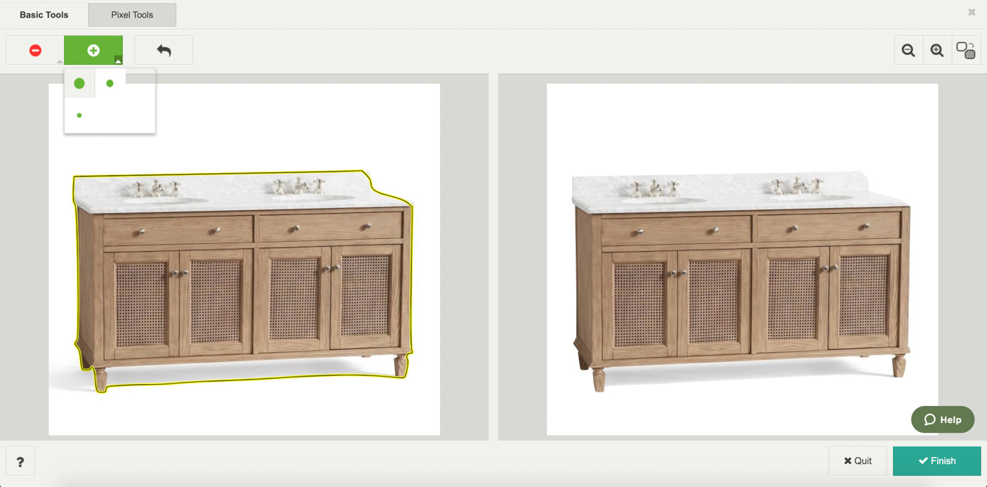 Great step by step tutorial for removing backgrounds from images!