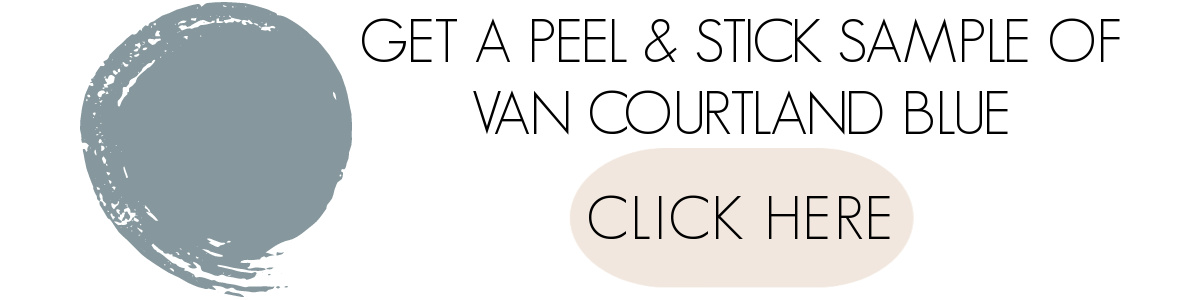 Click to get sample of Van Courtland Blue paint color