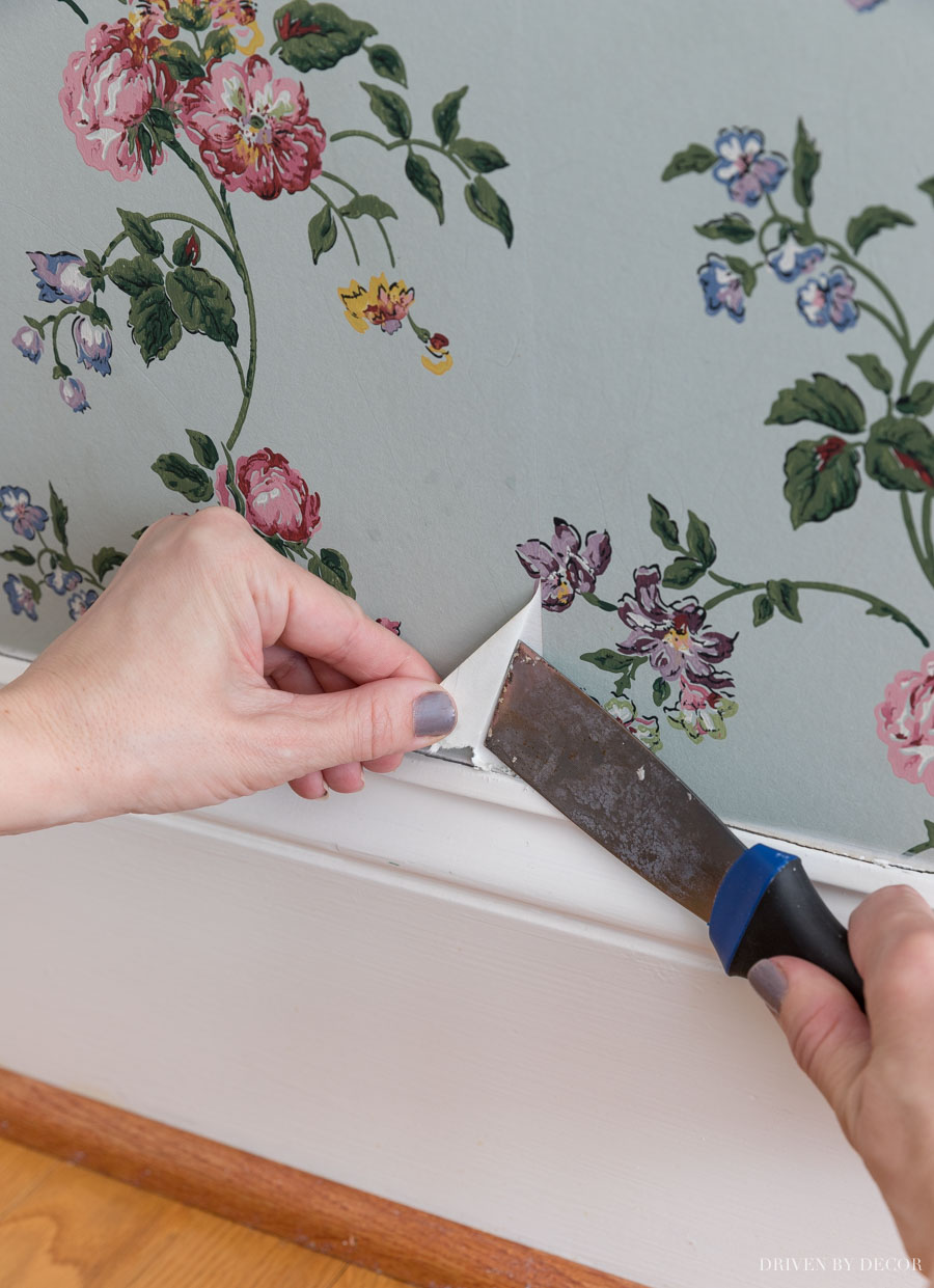 How to remove wallpaper - this is the best way to start!