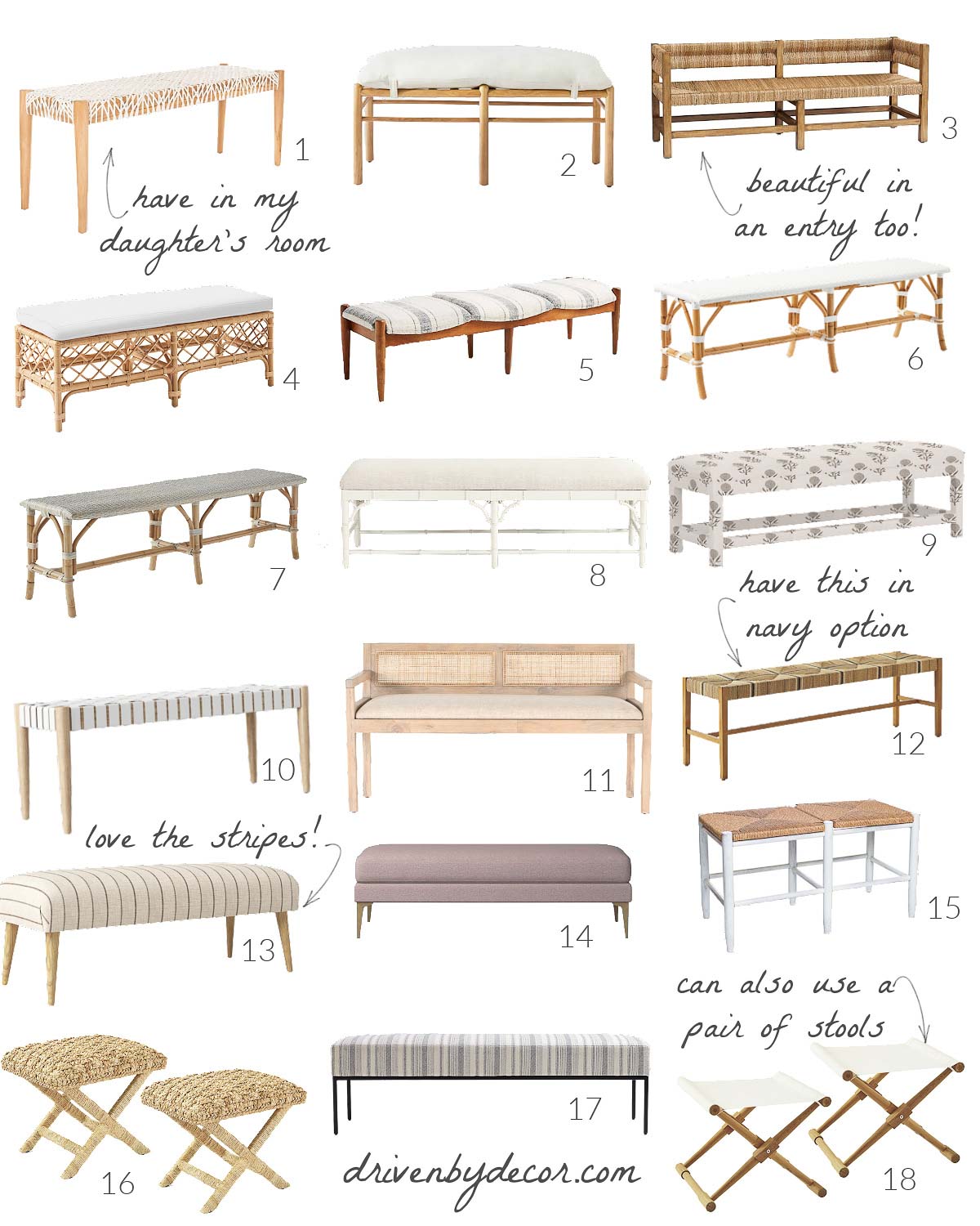 Seat that goes hotsell at end of bed