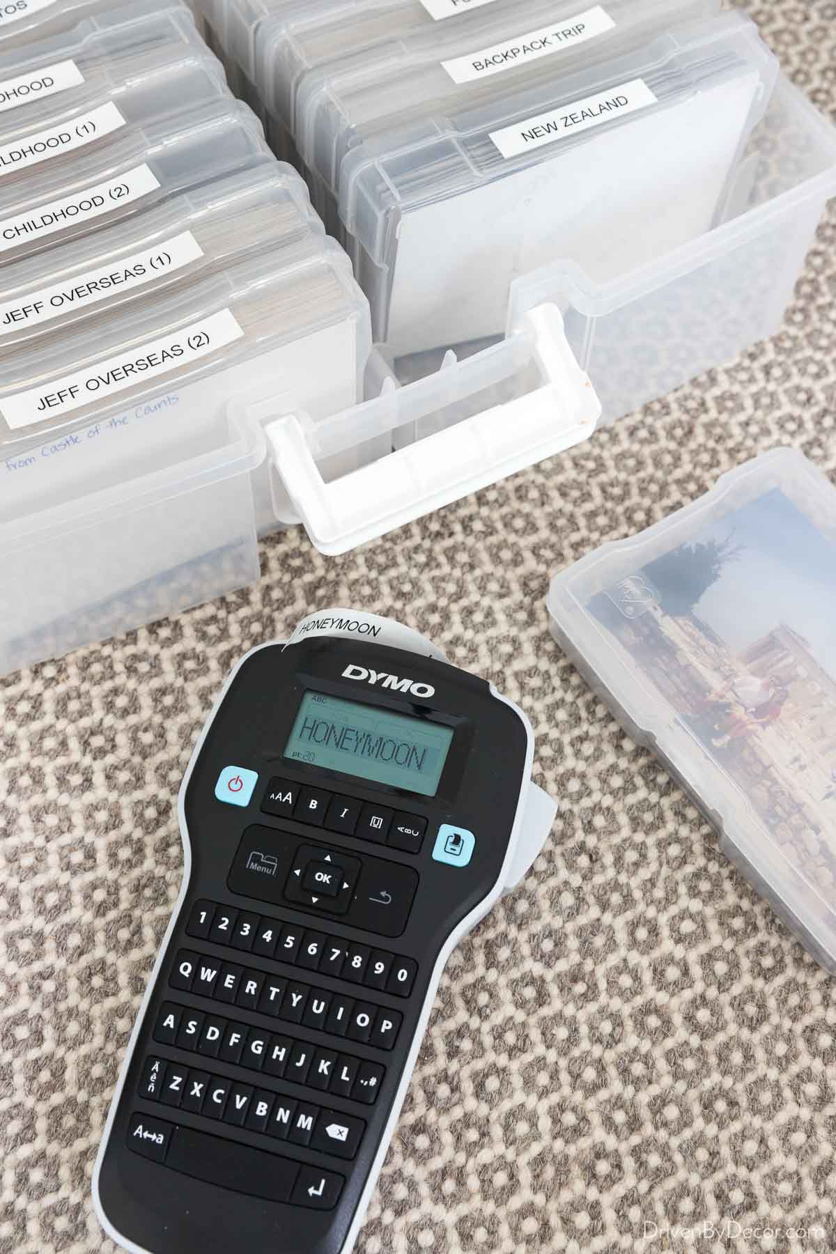 Labeler used for home organization