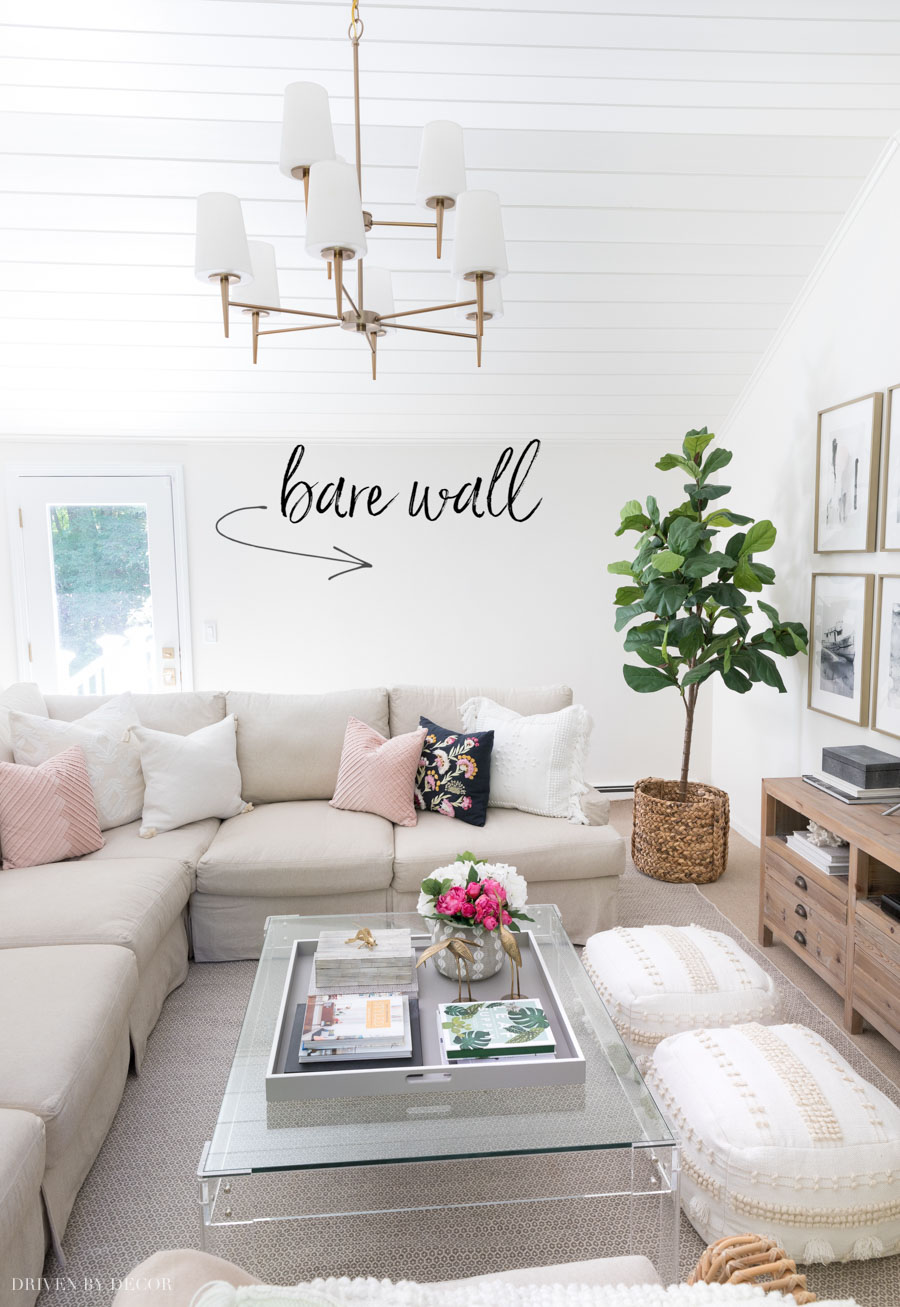 6 Living Room Wall Decor Ideas Say Goodbye to Those Bare Walls 