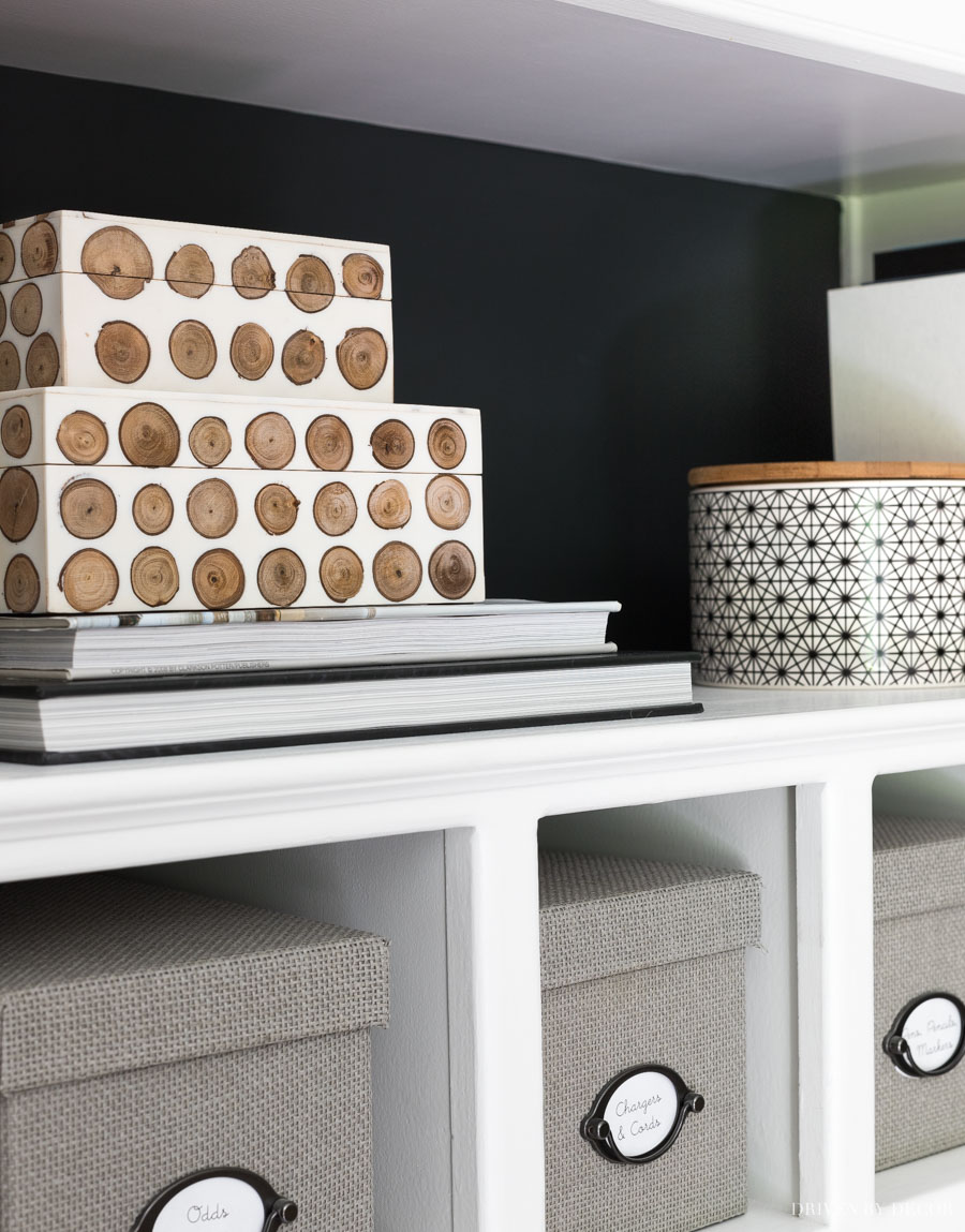 Love these decorative boxes! So perfect for pretty storage!