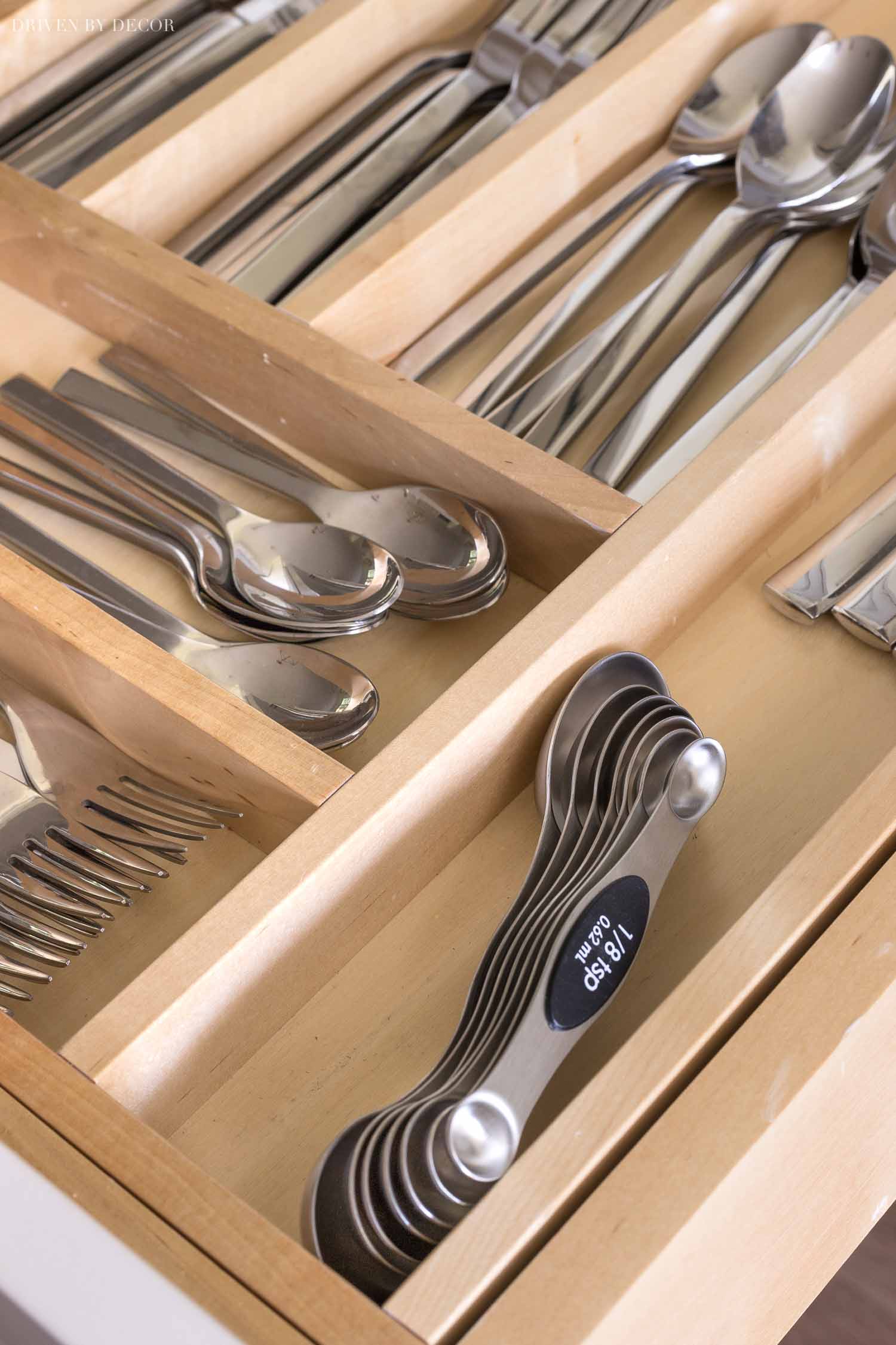 These are definitely a kitchen favorite! Magnetic measuring spoons so they never get lost in your drawer!