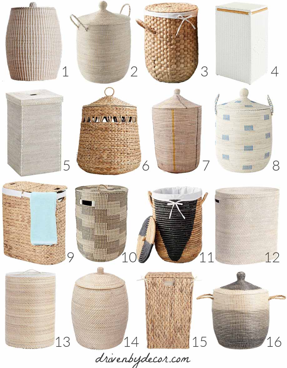 Bathroom Baskets & Hampers