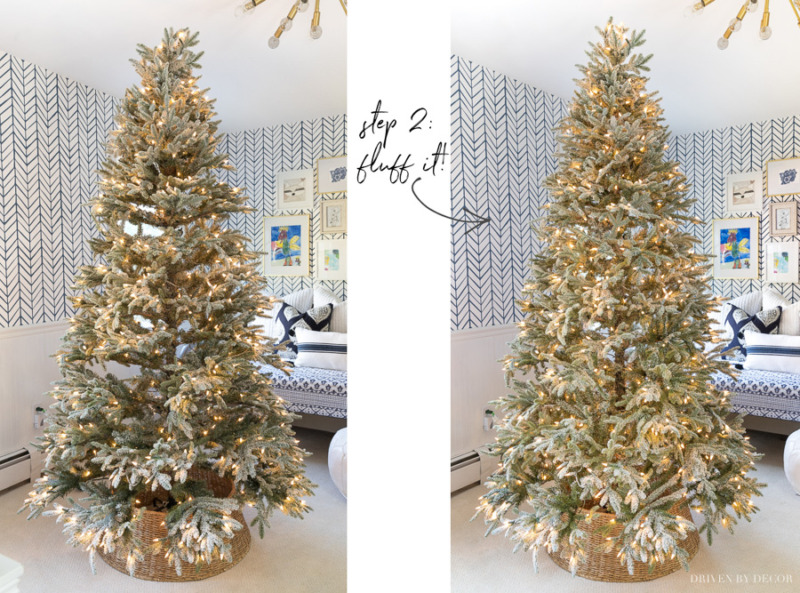 How to Decorate A Christmas Tree Step by Step! Driven by Decor