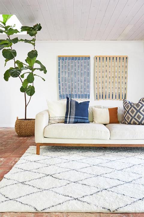 Washable rugs are a 2021 design trend I love!