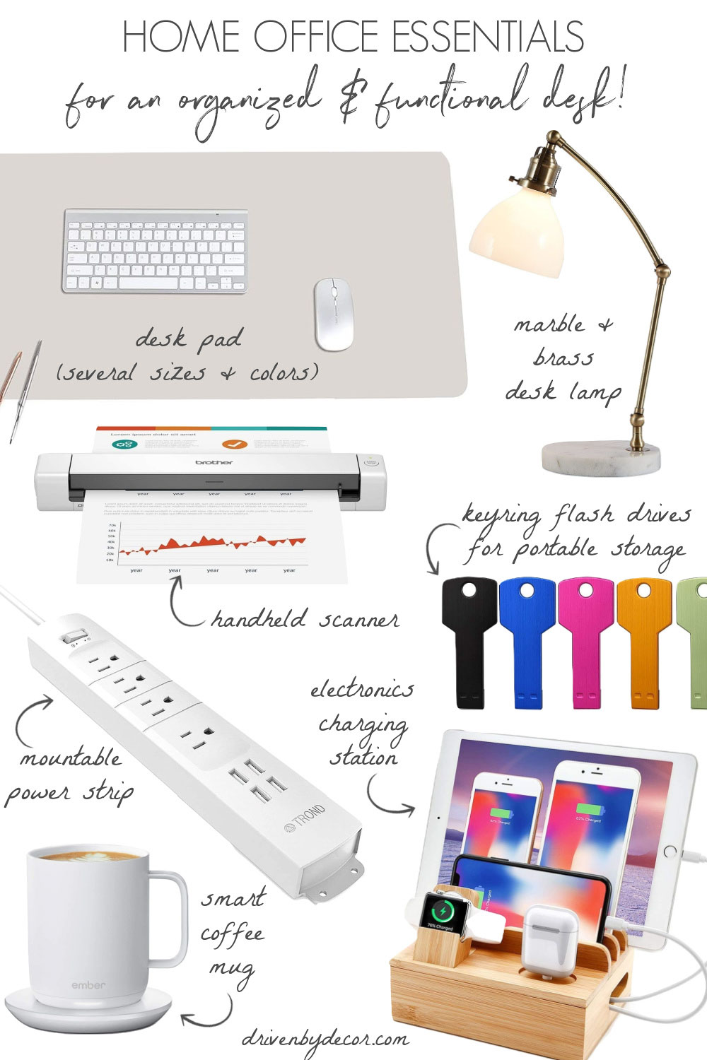 4 Organization Tips for Your Desk & Home Office