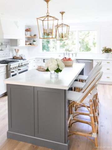 My favorite counter stools + a review of the Riviera stools I have in my own home!