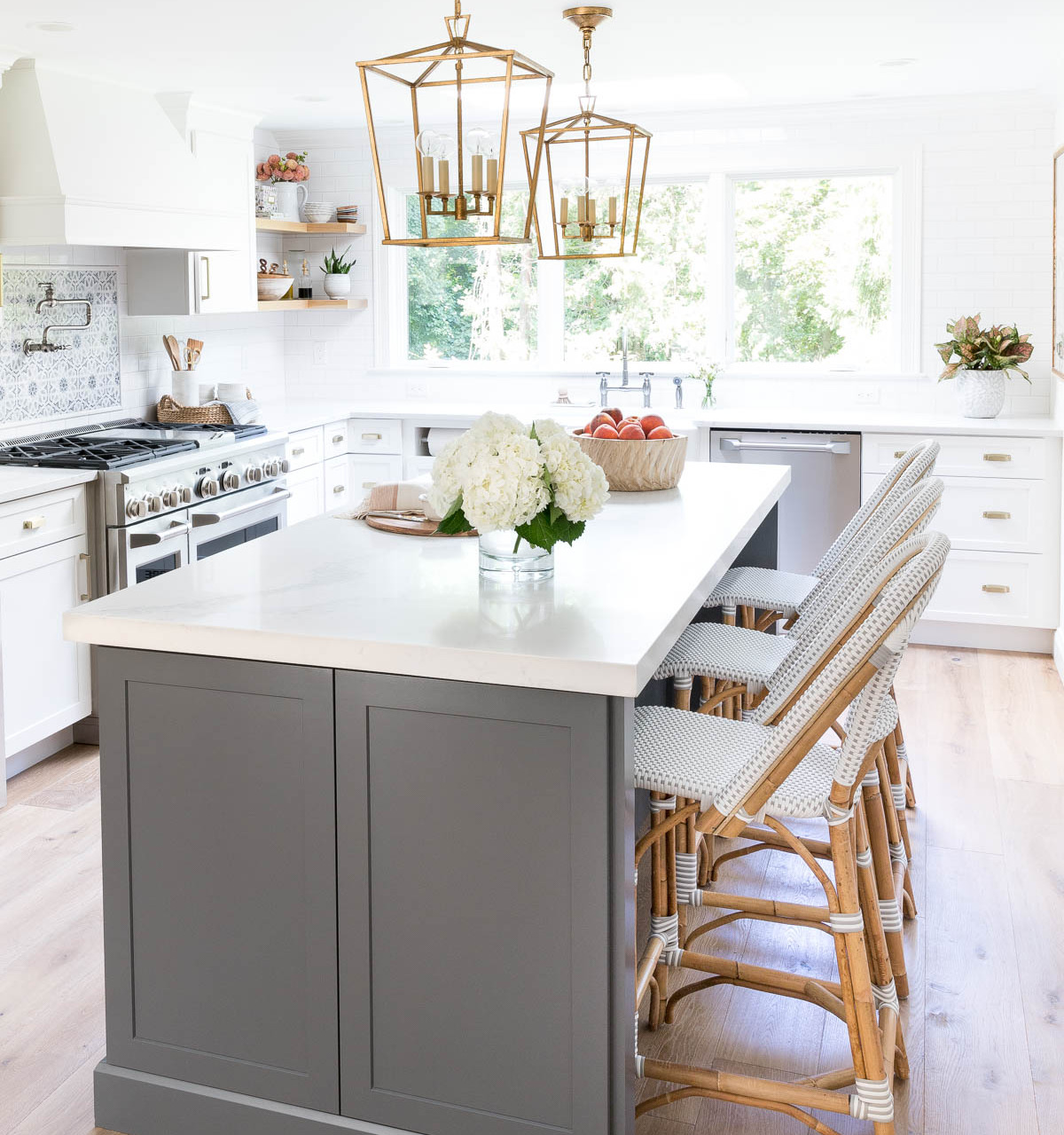 Review of our Riviera counter stools in our kitchen