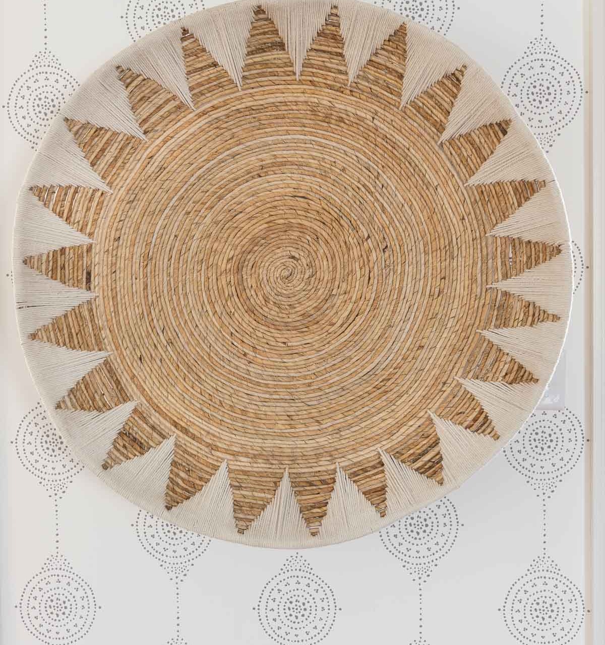 Love this large wall basket we added to our entryway!