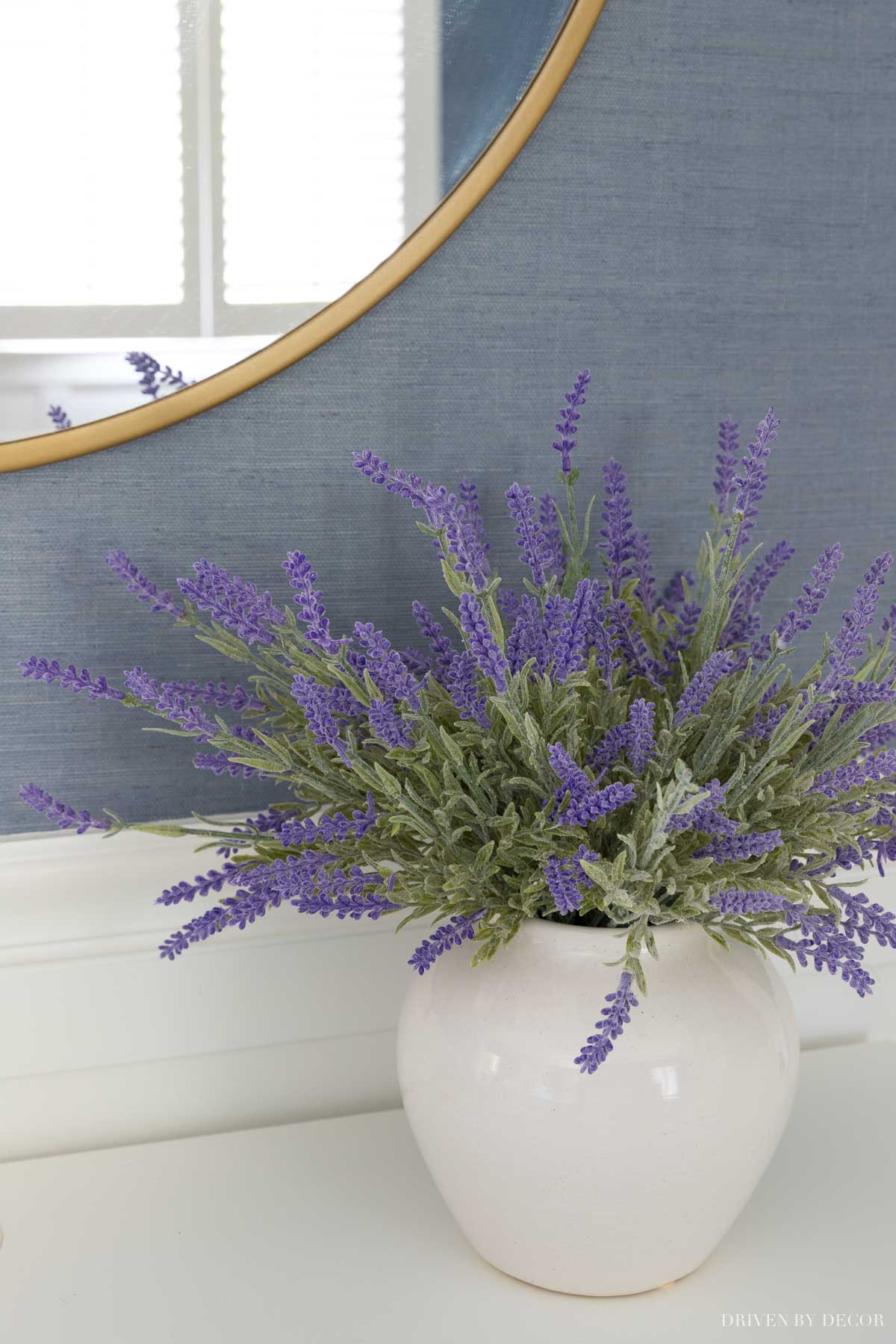 This artificial lavender bundle is such a realistic artificial flower!