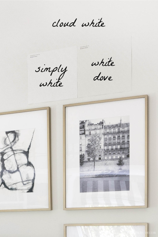 Benjamin Moore Cloud White Review Driven by Decor