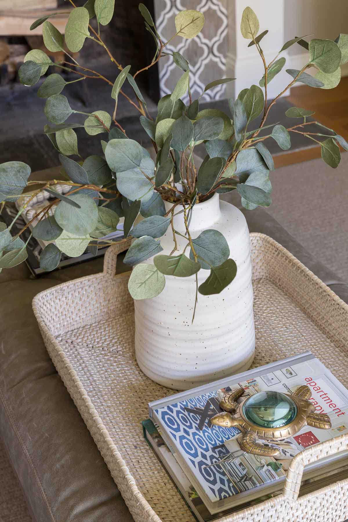 This faux eucalyptus is one of my go-to's!