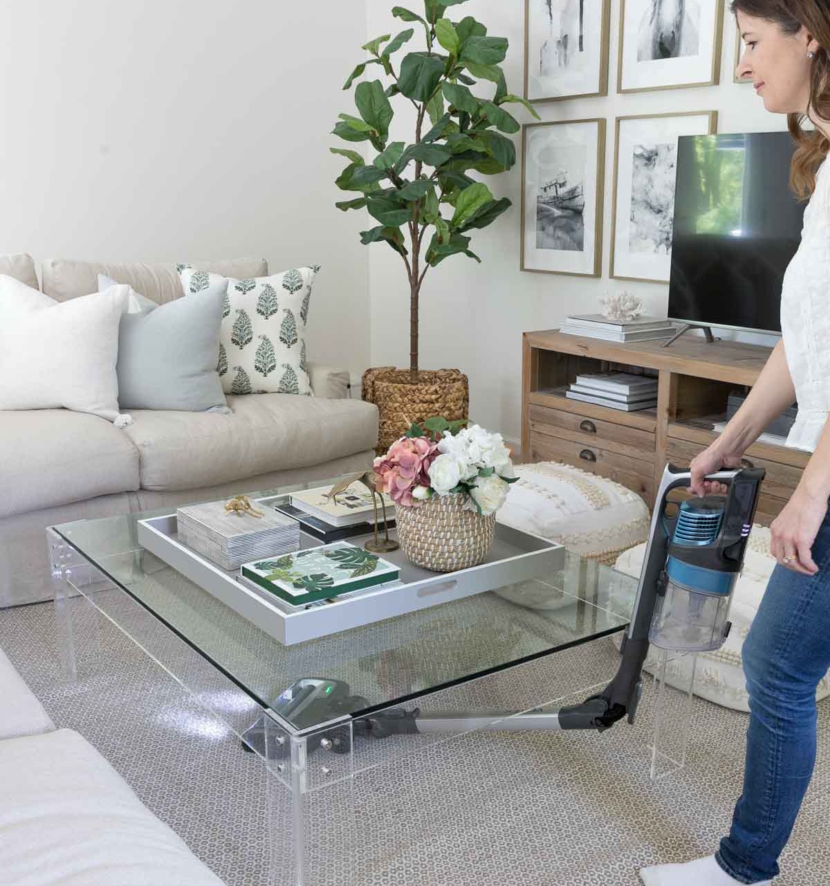 This feature of Shark cordless vacuums makes it a breeze to clean under things!