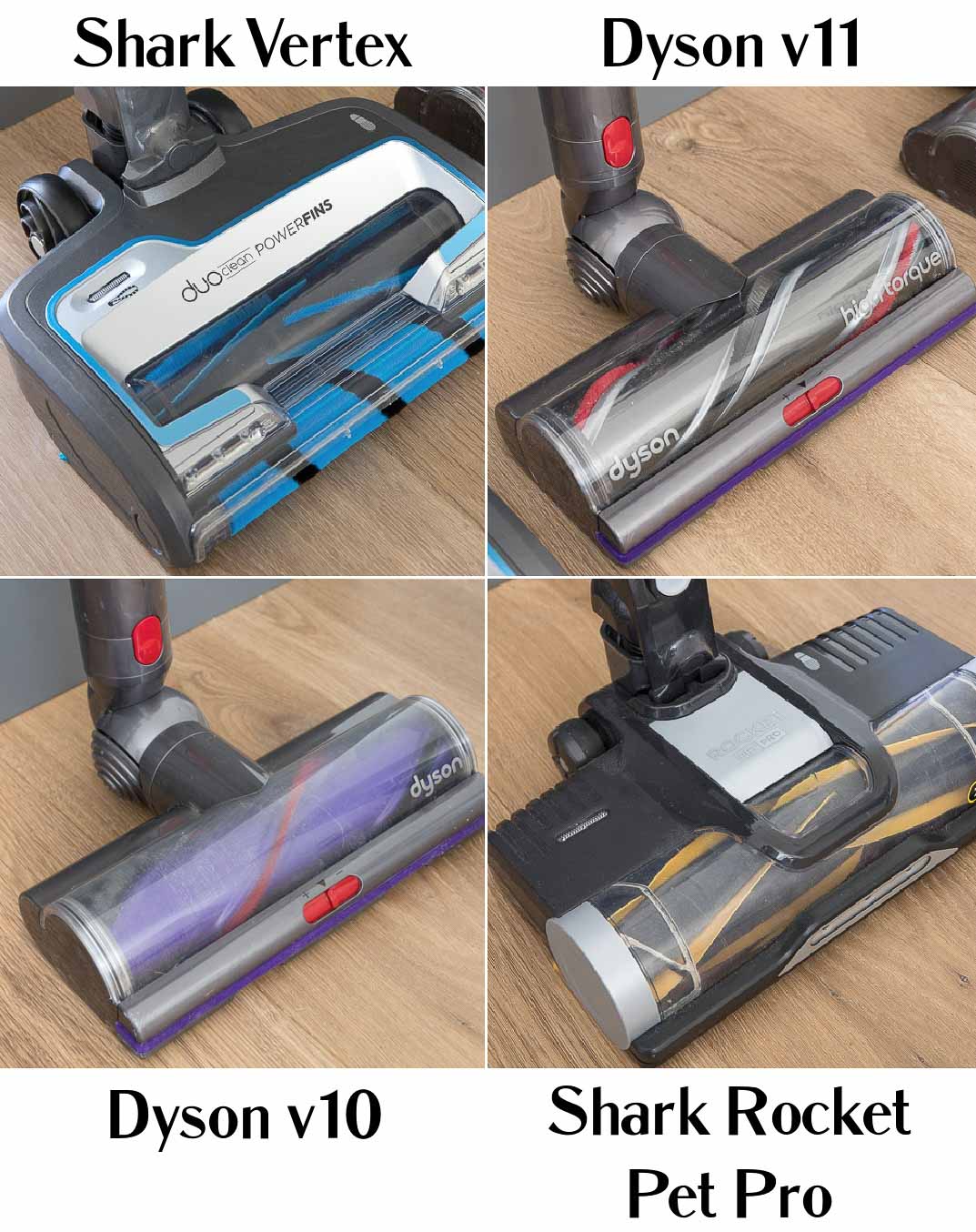 Review of Shark vs. Dyson cordless vacuums