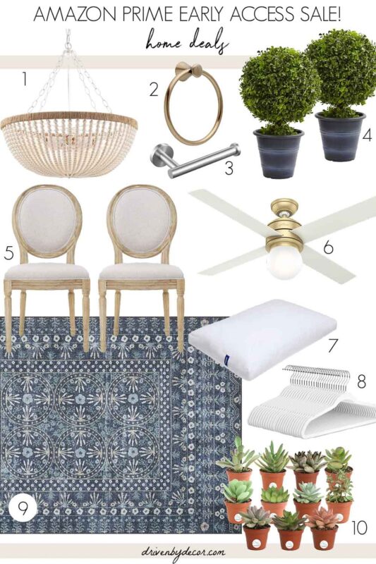 The Best Deals From The Amazon Prime Early Access Sale! Driven by Decor