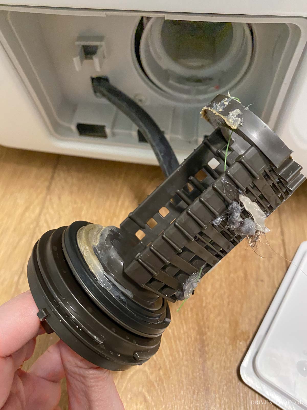 How to clean your washing machine filter!