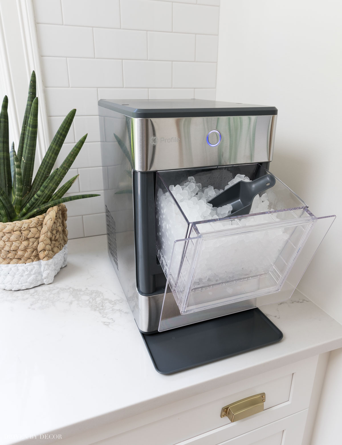 This countertop ice maker makes the BEST nugget ice!